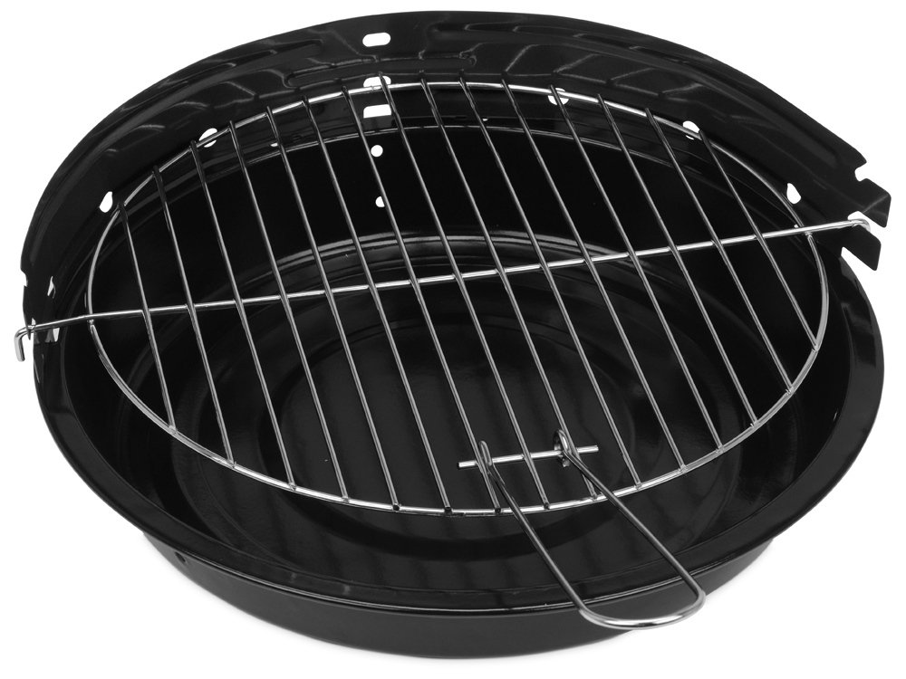 Угольный гриль на ножках Picnic, черный