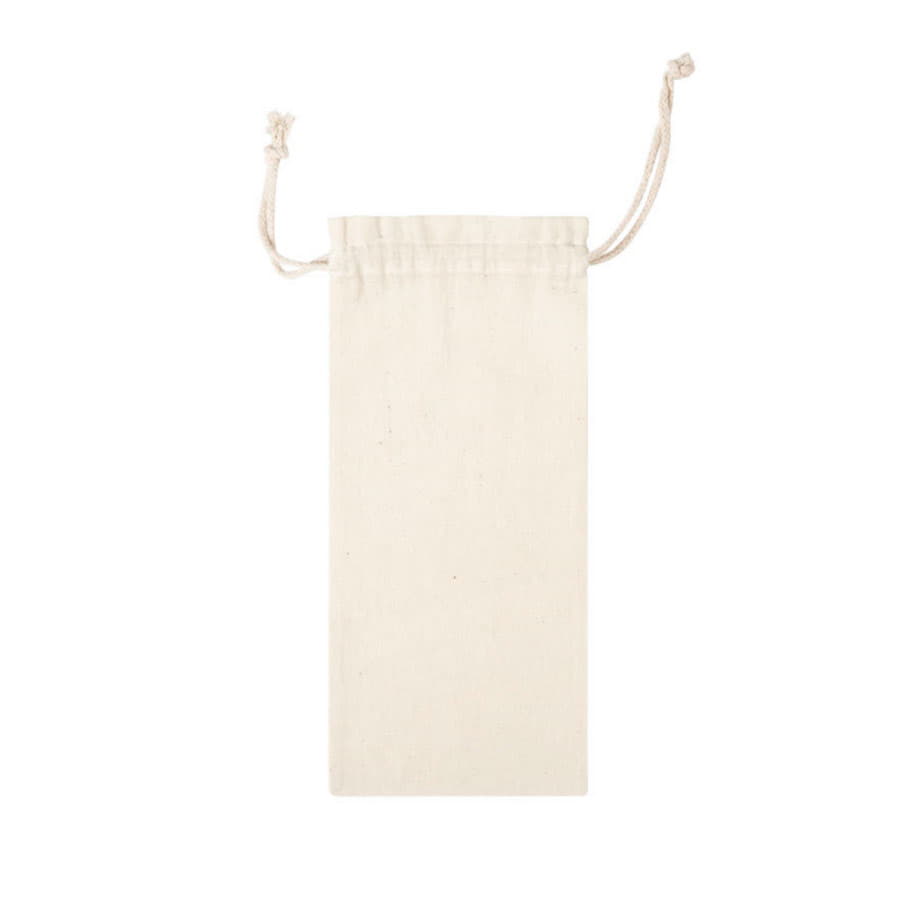 Мешочек для бутылки MARCEX, бежевый, 33x12 см, 100% хлопок, 105 г/м2