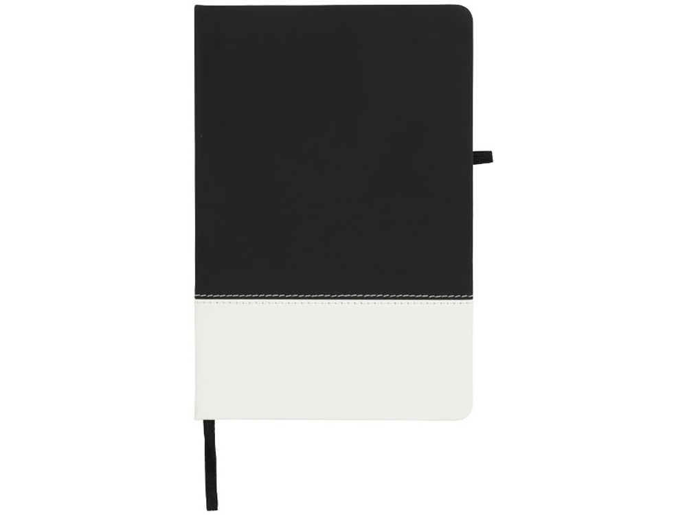 Блокнот А5 двухцветный, черный/белый