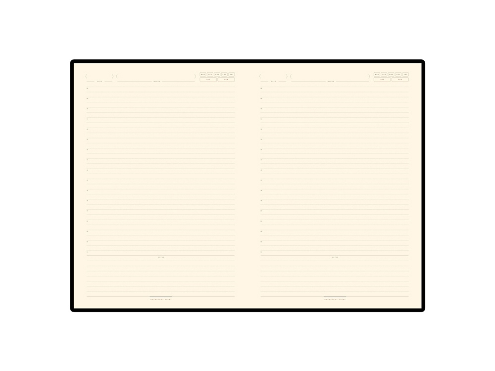 Ежедневник В5 недатированный Leggenda, серый Ежедневник В5 недатированный Leggenda, серый