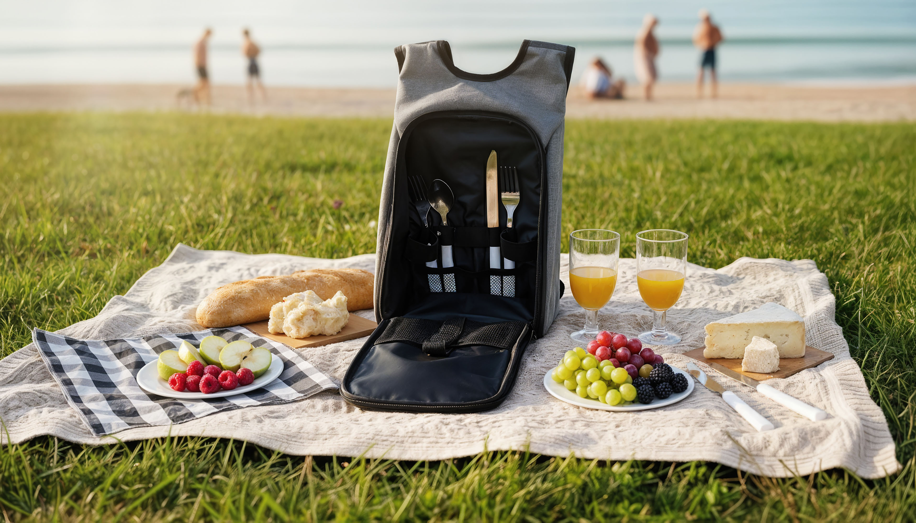 Набор для пикника "Швеция" на 2 персоны Набор для пикника "Швеция" на 2 персоны