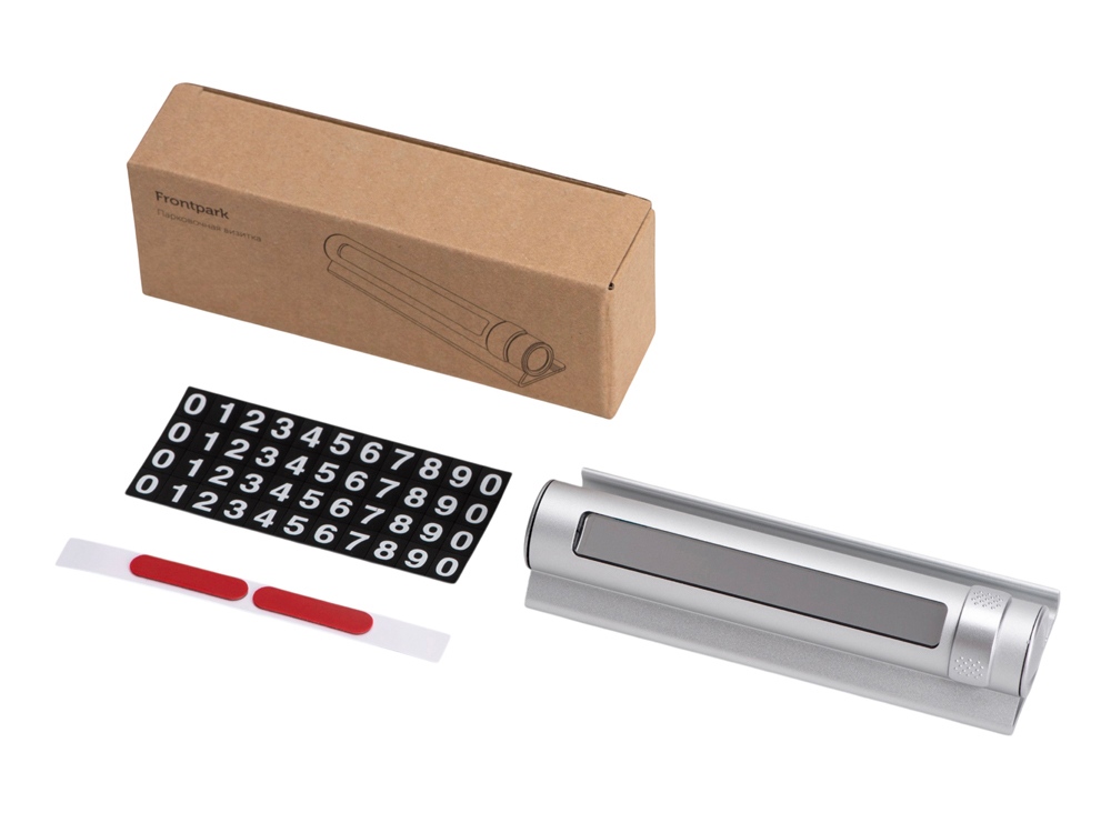 Парковочная табличка Frontpark, серебристый