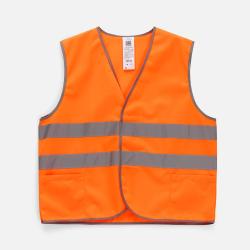 Жилет сигнальный СО-1, оранжевый неон