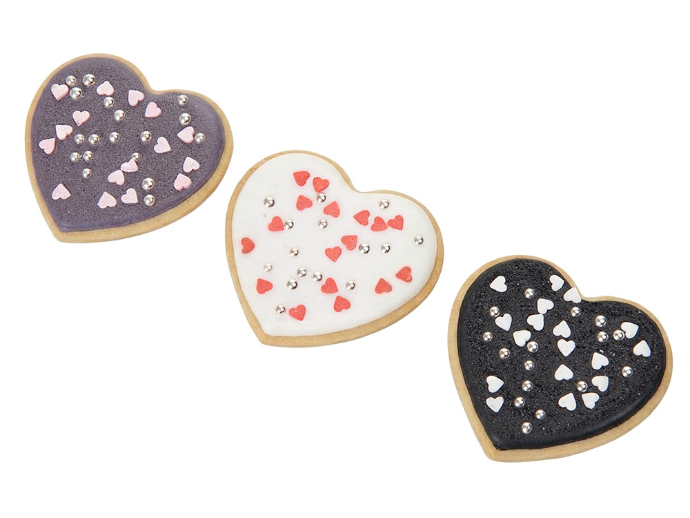 Набор пряников в форме сердец, 55 гр. Sweethearts Набор пряников в форме сердец, 55 гр. Sweethearts
