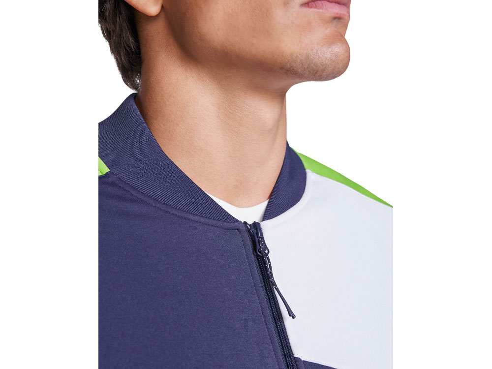 Спортивная куртка Leros унисекс, папоротниковый/синий нэйви