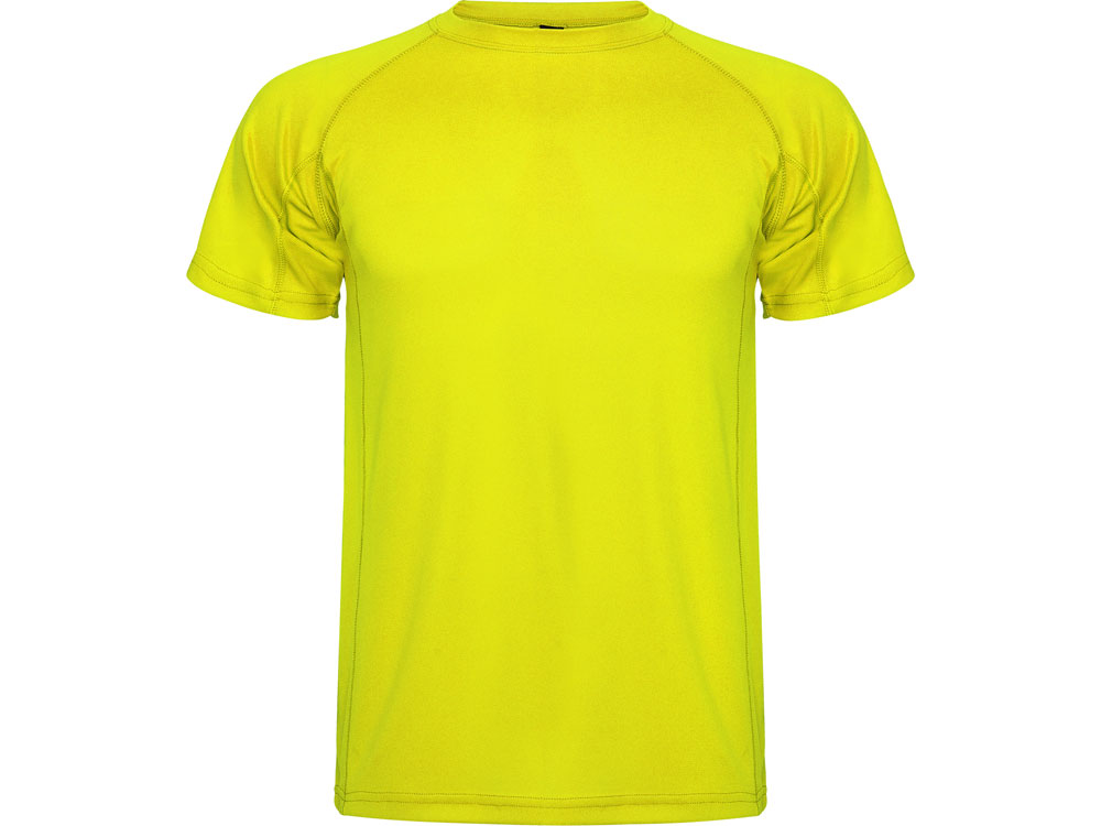 Спортивная футболка Montecarlo мужская, неоновый желтый