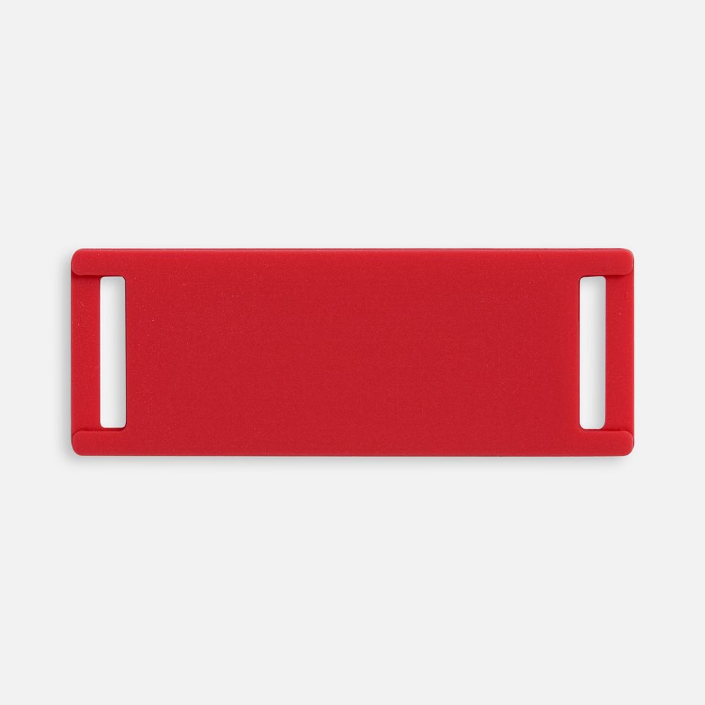 Лейбл из ПВХ Kova, красный