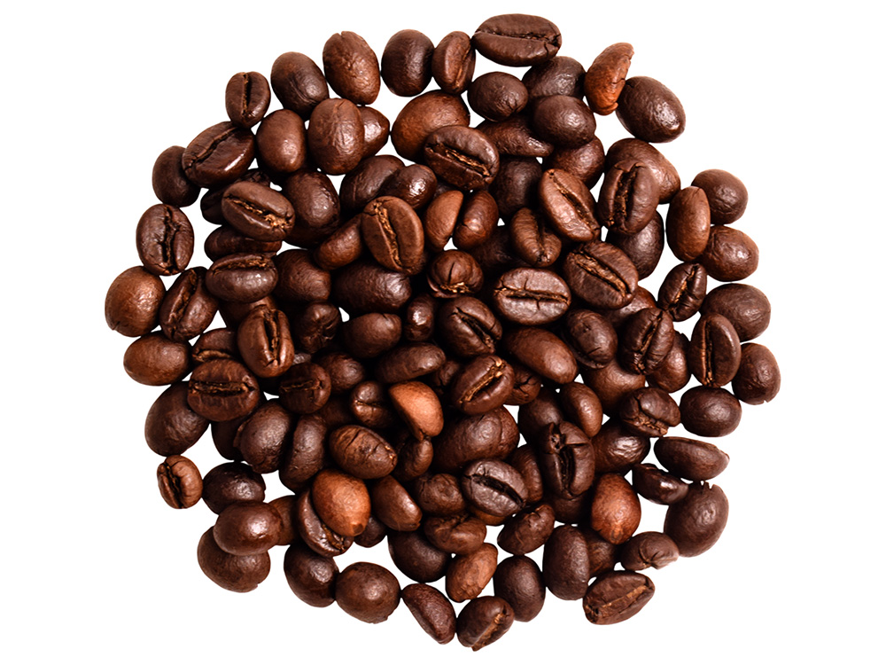 Кофе зерновой 250 гр. Иргачефф 4 гр, обжарка под эспрессо, белый