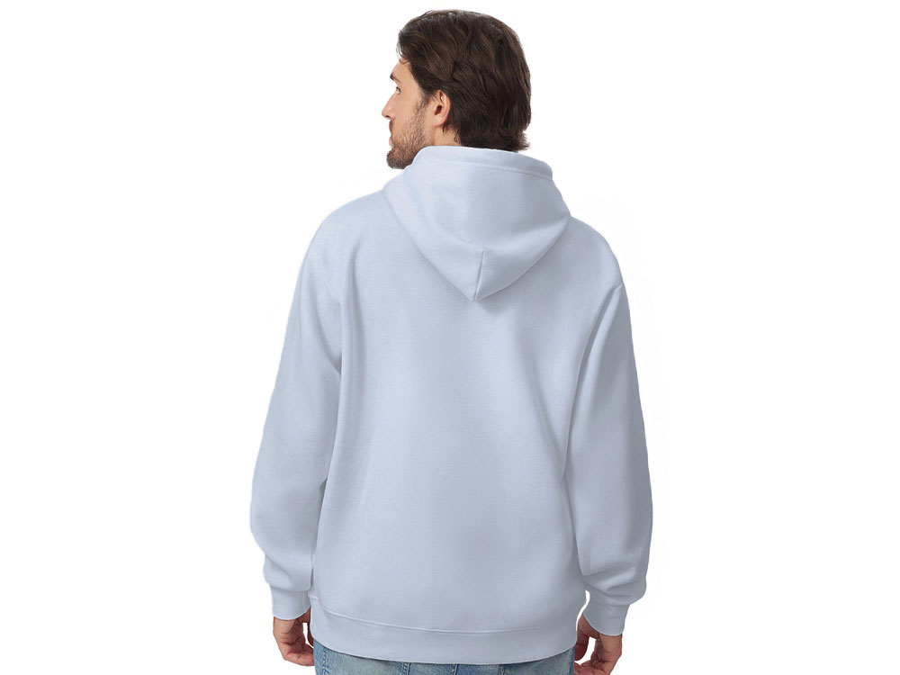 Толстовка с капюшоном оверсайз Lisbon унисекс, небесно-голубой