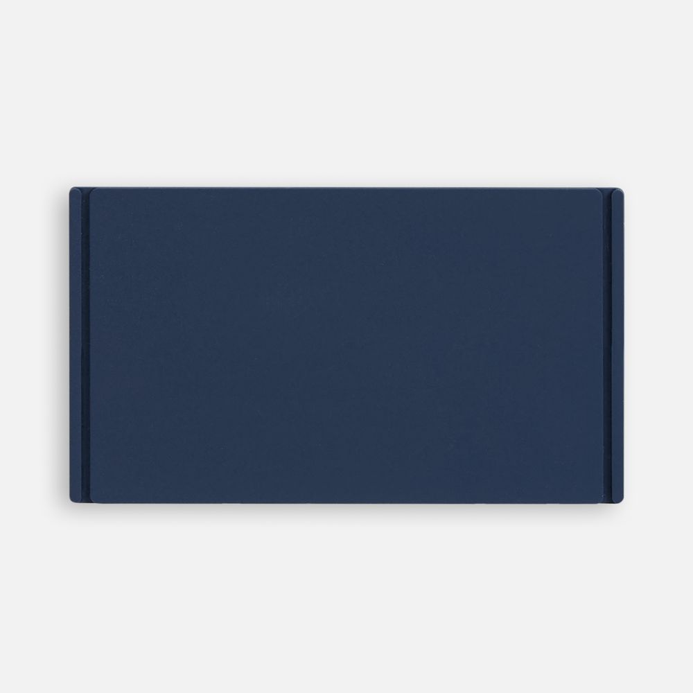 Лейбл из ПВХ Dzeta, M, темно-синий