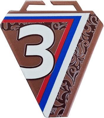 Медаль Мефодий 3 место