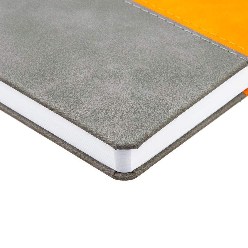 Ежедневник Horizon, недатированный, серый с оранжевым Ежедневник Horizon, недатированный, серый с оранжевым