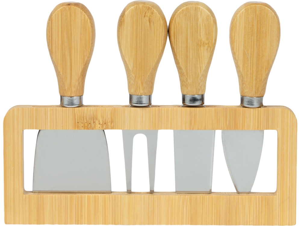 Набор для сыра из бамбука со съемной подставкой Camembert Набор для сыра из бамбука со съемной подставкой Camembert