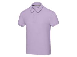 Рубашка поло унисекс Akoya из переработанного махрового материала - Lilac