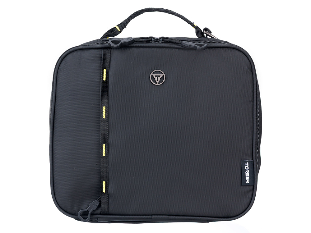 Термосумка для ланча TORBER, чёрный, полиэстер, 23 х 9 х 27 см