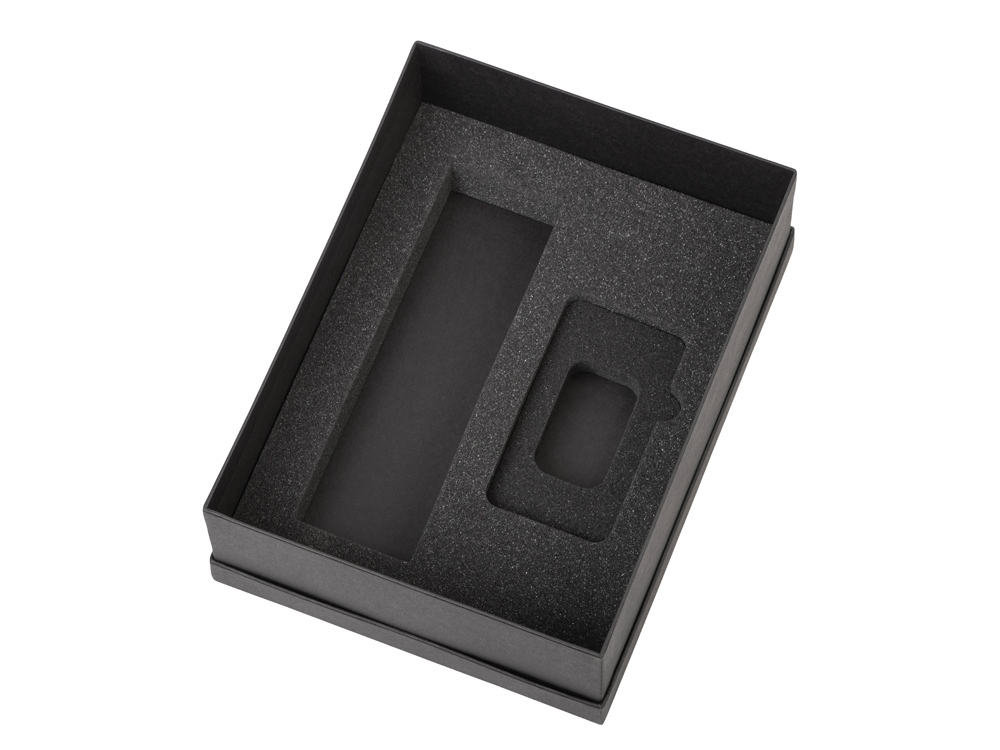 Подарочный набор с термосом и повербанком С2, фиолетовый