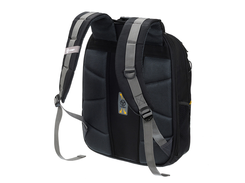 Рюкзак TORBER МЕГАПОЛИС с отделением для ноутбука 15.6, чёрный/серый, полиэстер, 37 х 17 х 45 см Рюкзак TORBER МЕГАПОЛИС с отделением для ноутбука 15.6, чёрный/серый, полиэстер, 37 х 17 х 45 см