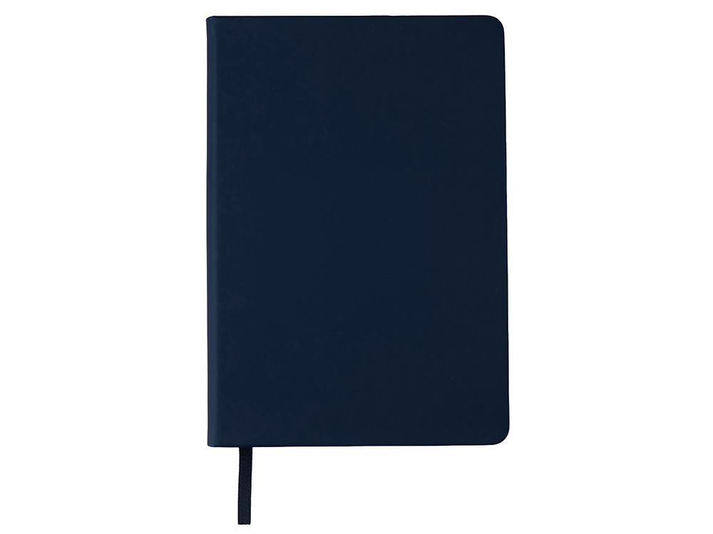 Бизнес-блокнот С3 софт-тач с магнитом, твердая обложка, 96 листов, темно-синий