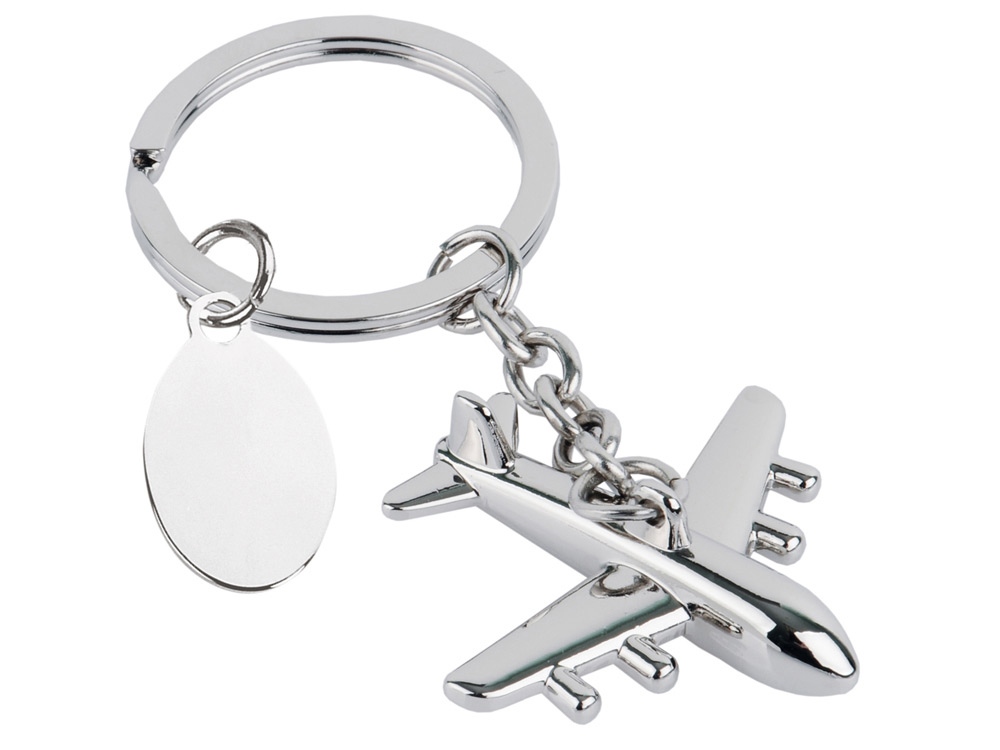 Брелок с шильдом, серебристый Брелок с шильдом, серебристый