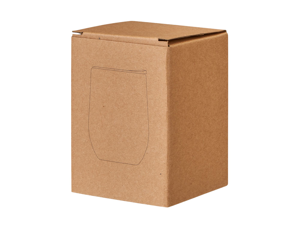 Термокружка Sense Gum, soft-touch, непротекаемая крышка, 370мл, крафтовая упаковка, бирюзовый 320C