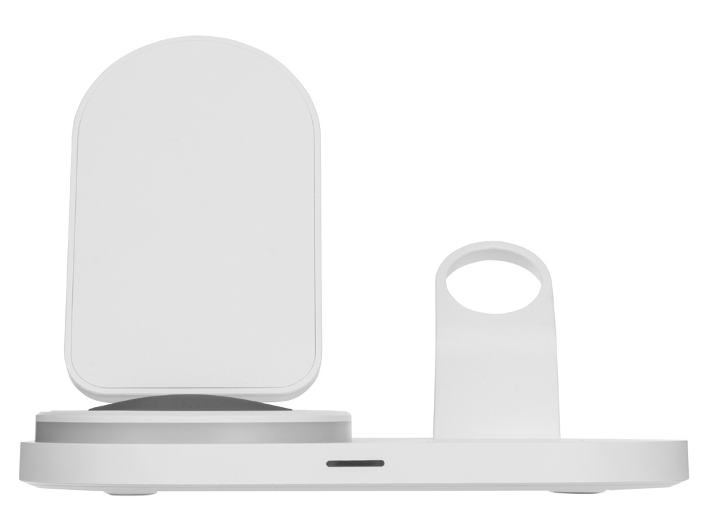 Складная зарядная станция с беспроводной зарядкой Flashport, 15 Вт, белый