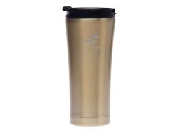 Термокружка Stinger, 0,45 л, сталь/пластик, коричневый глянцевый, 6,6х20 см