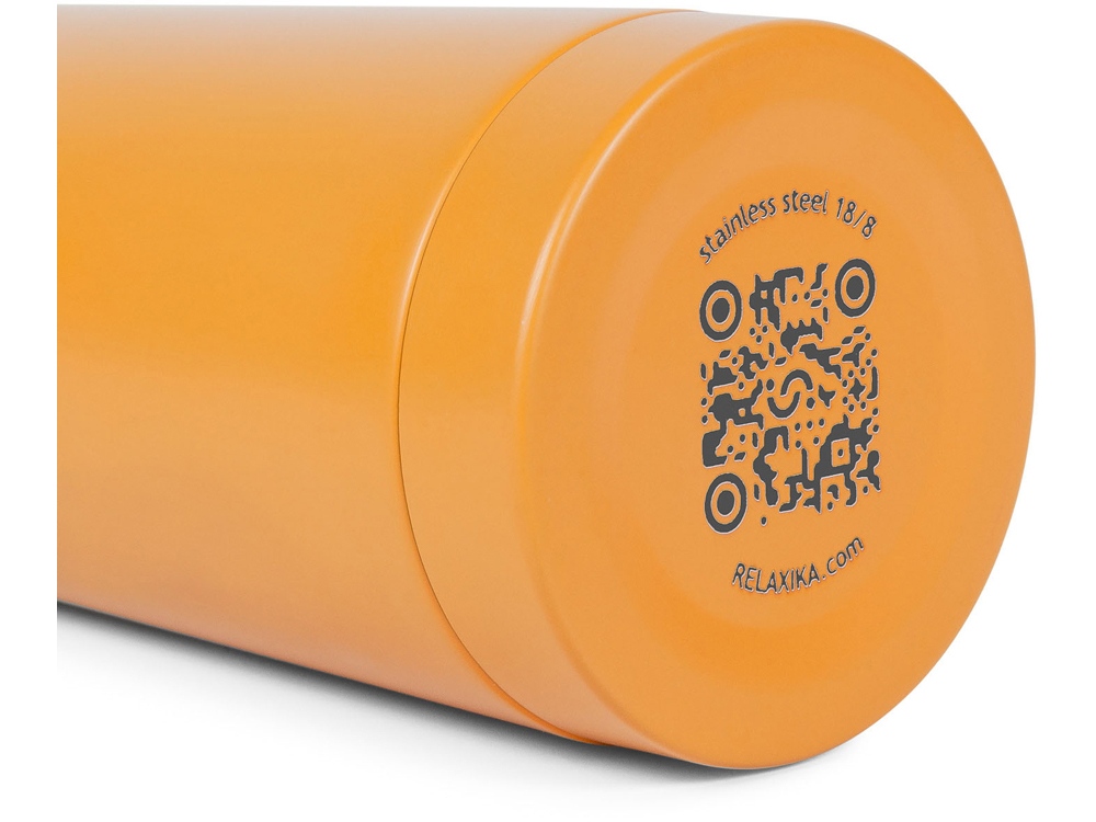 Термос Relaxika 101 (0,5 литра), желтый (без лого)