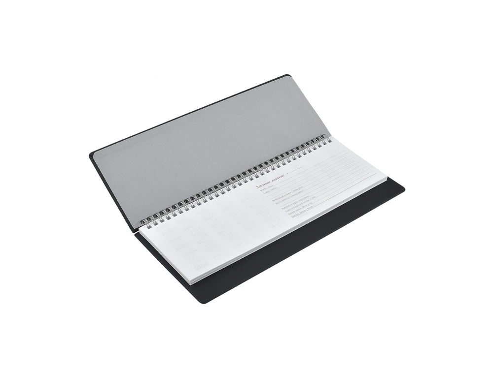 Планинг датированный Velvet 2022, черный