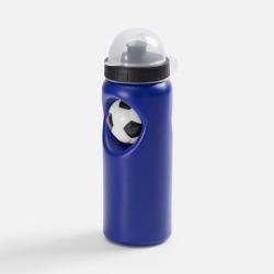 Бутылка с антистрессом Footballer, синяя Бутылка с антистрессом Footballer, синяя