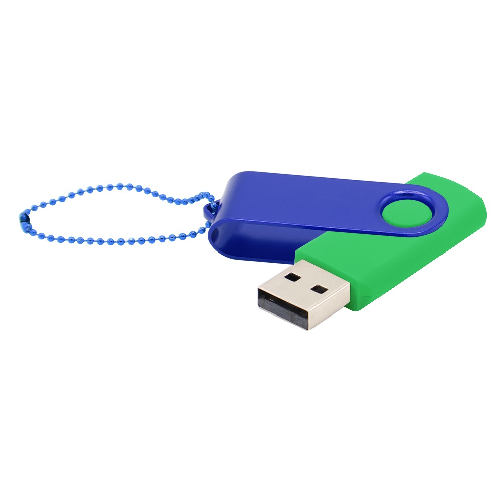 Флешка Designer To Go 2.0 USB 16Gb, зеленый/синий Флешка Designer To Go 2.0 USB 16Gb, зеленый/синий