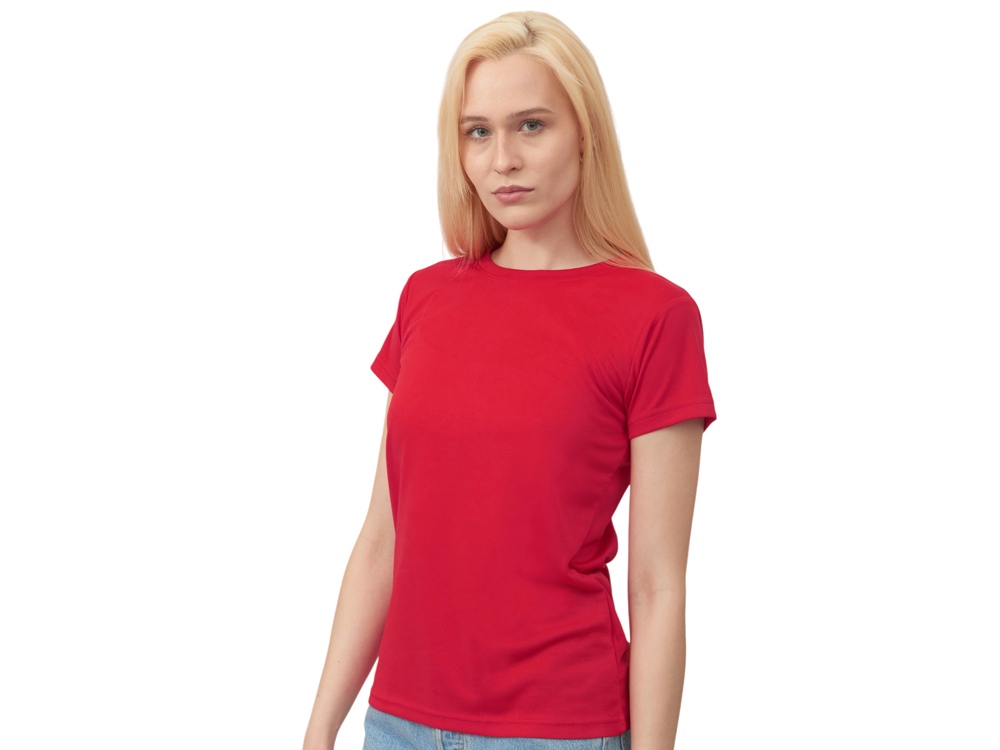 Футболка спортивная Verona женская, красный