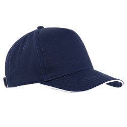 Бейсболка с кантом STAN 5 клиньев хлопок 280, 14 Бейсболка с кантом STAN 5 клиньев хлопок 280, 14