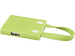 USB Hub и кабели 3-в-1, лайм