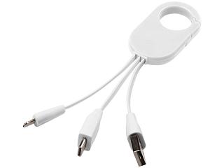 Кабель для зарядки 3-в-1, белый