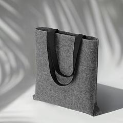 Сумка для шопинга Felt из RPET-фетра, серый