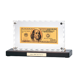 "Банкнота 100 USD" в стекле