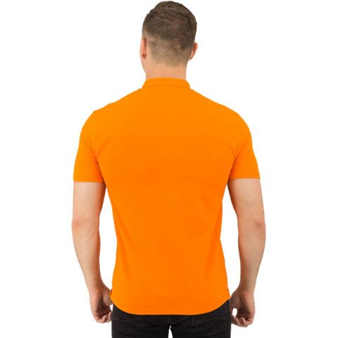 Рубашка поло Rock, мужская (оранжевая, 3XL)