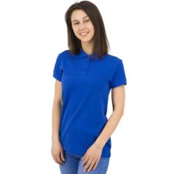 Рубашка поло Rock Lady, женская (синяя, 2XL)
