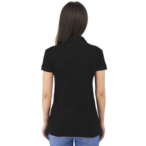 Рубашка поло Rock Lady, женская (черная, 2XL)