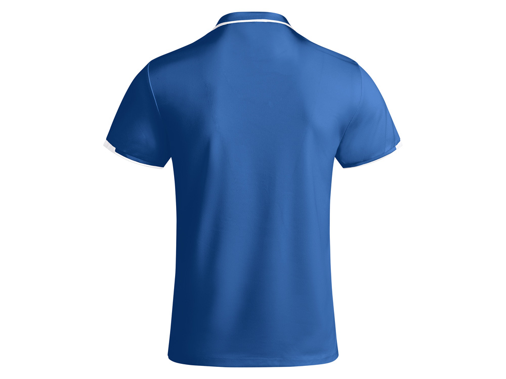 Рубашка-поло Tamil мужская, королевский синий/белый