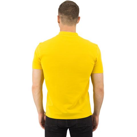 Рубашка поло Rock, мужская (желтая, XL)