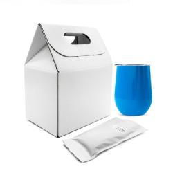 Набор Coffee Box с кофером CO12 (голубой)